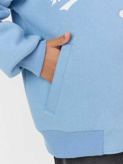 Бомбер Mark Formelle 167766/25-34232П-7П пыльно_голубой_печать_1_сл_на_Л_П_дет_пер - фото 3