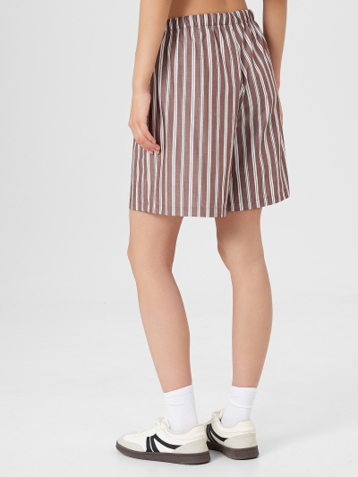 Рубашка, шорты Mark Formelle 192011/24-32911П-9 широкая_кофейная_полоска - фото 1