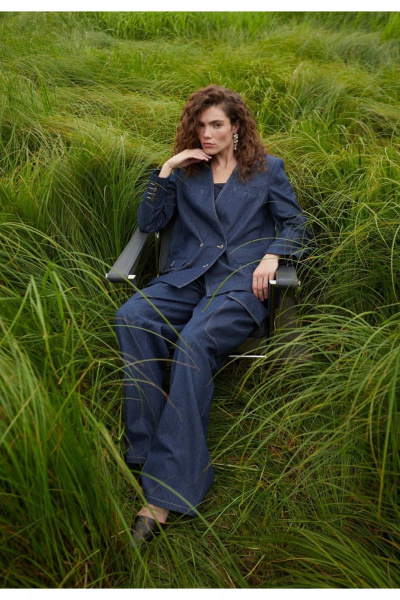 Брюки DEVITA 3038 темно-синий - фото 8