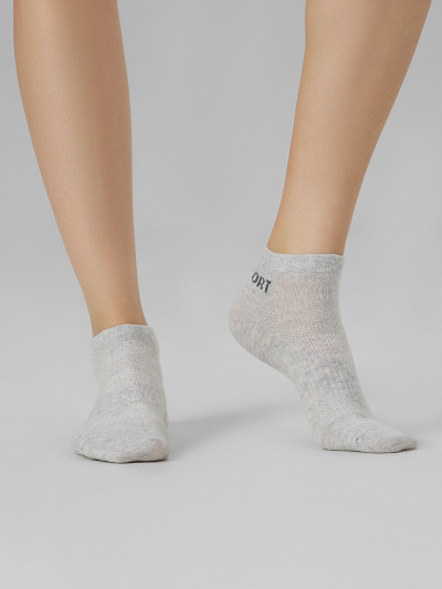 Носки Mark Formelle 300C-153/22300C-1 св.серый_меланж_рис.153 - фото 2