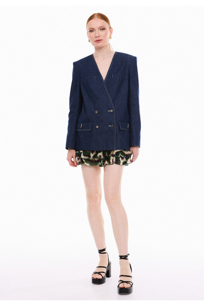 Жакет DEVITA 4036 темно-синий - фото 2