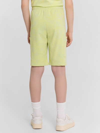 Футболка, шорты Mark Formelle 393330/24-27521П-7 лаймовые_разводы_1_сл_на_пол - фото 1