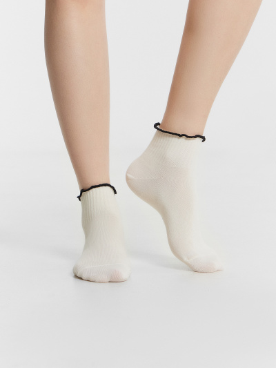 Носки Mark Formelle 396K-1681/21396K молочный_рис.1681 - фото 4