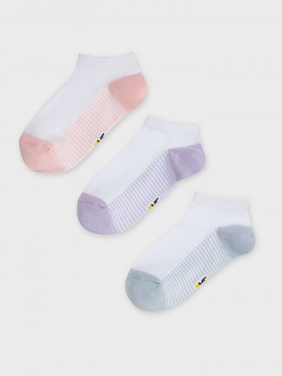 Носки Mark Formelle 406A-3176/B4-253406A белый_розовый_св.лаванда_облако_рис.3176 - фото 1