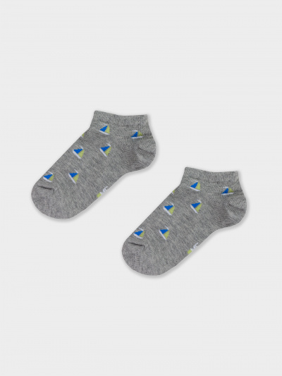 Носки Mark Formelle 406K-2784/B2-24406K серый_меланж_рис.2784 - фото 1