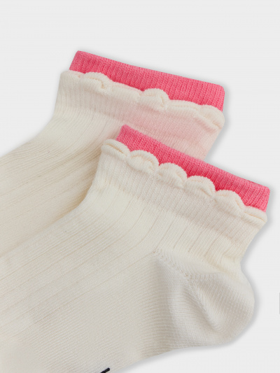 Носки Mark Formelle 406K-3177/B2-25406K молочный_розовый_рис.3177 - фото 2