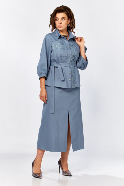 Блуза, юбка ZigzagStyle 607 - фото 2