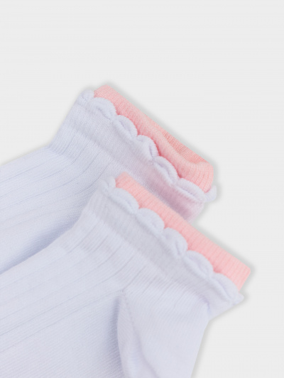 Носки Mark Formelle 406K-3177/B3-25406K белый_розовый_рис.3177 - фото 1