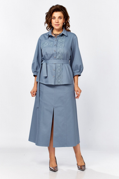 Блуза, юбка ZigzagStyle 607 - фото 1