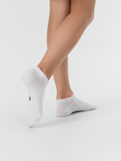 Носки Mark Formelle 406K-3191/B4-25406K белый_розовый_рис.3191 - фото 2