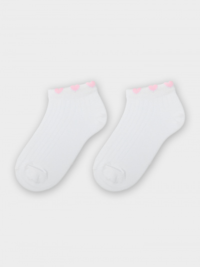 Носки Mark Formelle 406K-3191/B4-25406K белый_розовый_рис.3191 - фото 4