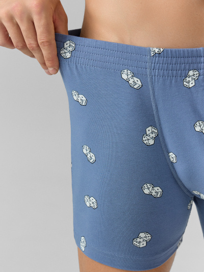 Трусы Mark Formelle 411143/25-5269П-5 игральные_кости_на_джинсе - фото 4