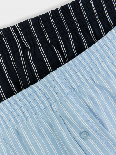 Трусы Mark Formelle 411152-2/25-5140П-0 полоска_на_пыльно_голубом_полоска_на_неви - фото 2