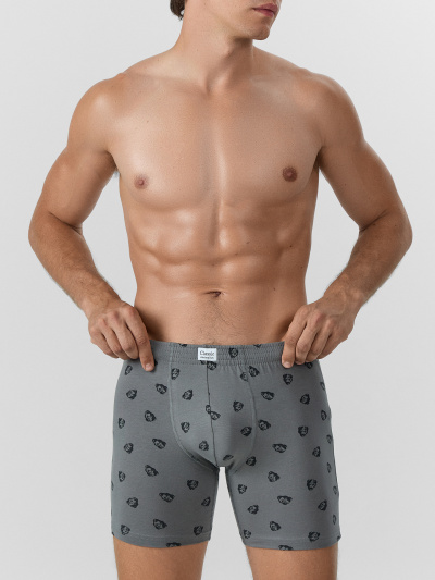 Трусы Mark Formelle 411155/24-4074П-5 зубры_на_т.сером_декор - фото 2