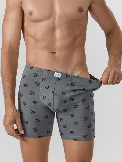 Трусы Mark Formelle 411155/24-4074П-5 зубры_на_т.сером_декор - фото 3