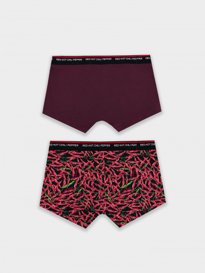 Трусы Mark Formelle 411215-2/25-5145П-5 винный_перчики_на_черном - фото 3