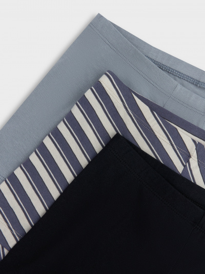 Трусы Mark Formelle 411216-3/25-5151П-5 сизый_полоска_горизонтальная_черный - фото 3