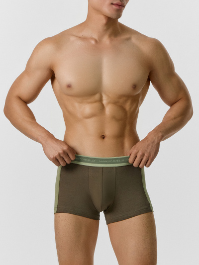 Трусы Mark Formelle 411224-3/25-5152Ц-5 табак_зеленый_чай_алюминий - фото 4