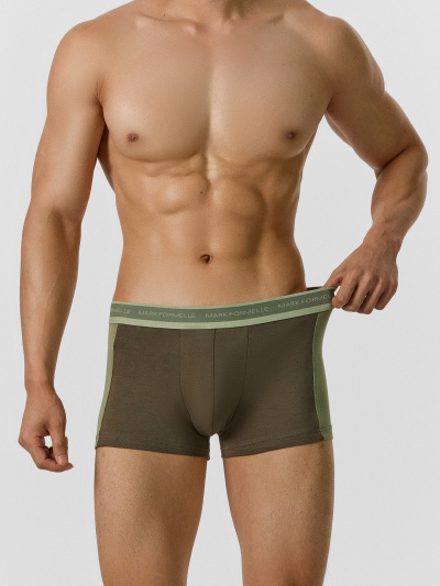 Трусы Mark Formelle 411224-3/25-5152Ц-5 табак_зеленый_чай_алюминий - фото 6