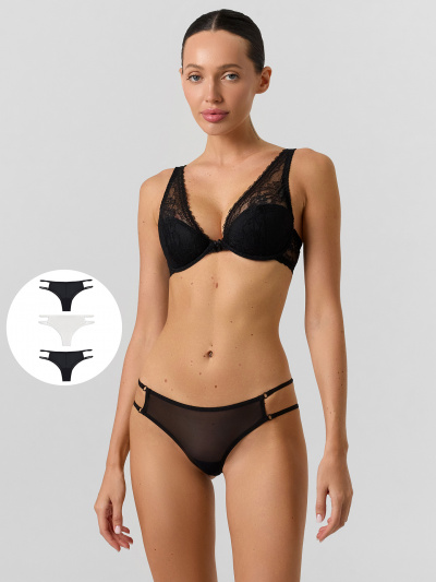 Трусы Mark Formelle 412438-3/25-22-37938Б-16 черный_белый - фото 2