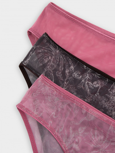 Трусы Mark Formelle 412451-3/25-14.14-ОБР37970Ц-16 веточки_на_коричневом_010.2_Сублимация_ - фото 4