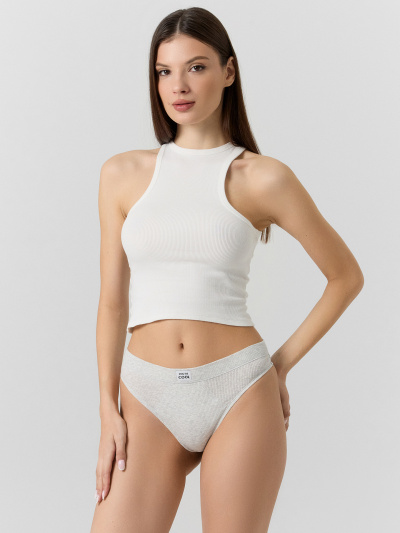 Трусы Mark Formelle 412492/25-22.22-34993Б-1 серый_меланж_4306_А_10_декор - фото 1