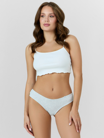 Трусы Mark Formelle 412493/24-22.22-33594Б-1 серый_меланж_4306_А_декор - фото 2