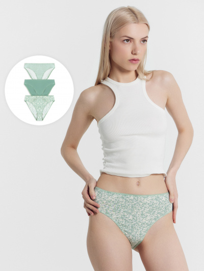 Трусы Mark Formelle 412494-3/25-66-40098Ц-5 абстракция_на_молочном - фото 1