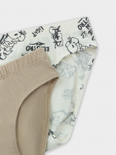Трусы Mark Formelle 413351-2/25-36352П-5 бежевый_граффити_на_молочном - фото 3
