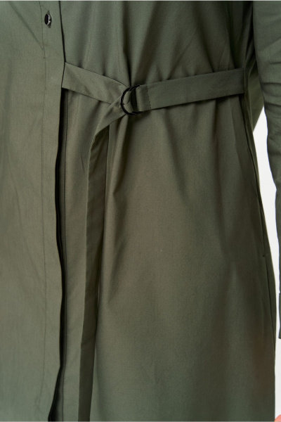 Платье DaLi 7051 хаки - фото 7