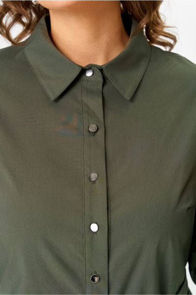 Платье DaLi 7051 хаки - фото 3