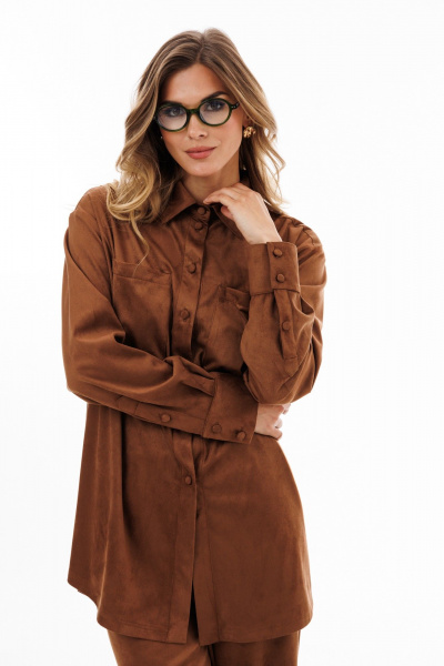 Блуза EOLA 2916 темно-рыжий - фото 3