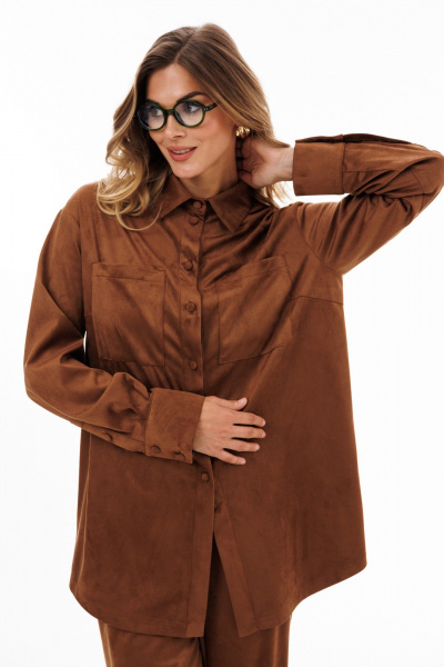 Блуза EOLA 2916 темно-рыжий - фото 1