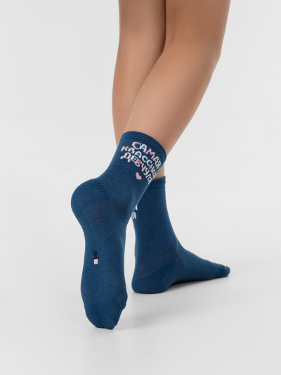 Носки Mark Formelle 430K-3061/B3-25430K джинсовый_рис.3061 - фото 2