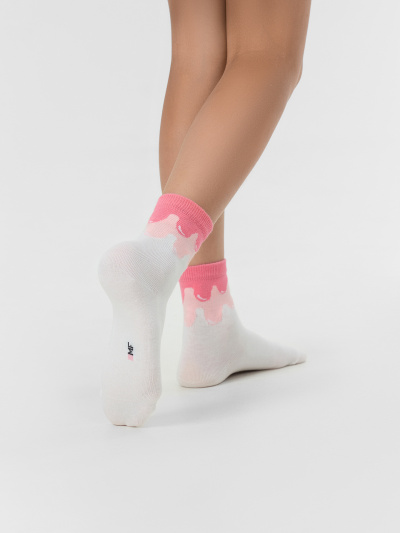 Носки Mark Formelle 430K-3068/B3-25430K лиловый_белый_рис.3068 - фото 2