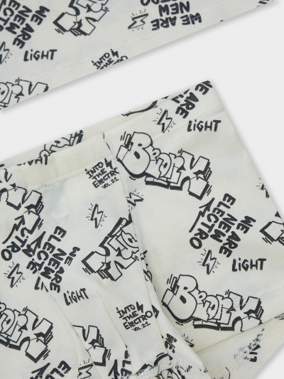 Майка, трусы Mark Formelle 443002/25-37067ПП-0 граффити_на_молочном - фото 3