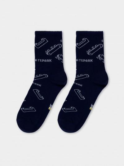 Носки Mark Formelle 444K-2709/B3-24444K т.синий_рис.2709 - фото 3