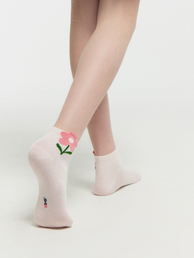 Носки Mark Formelle 452A-2771/B4-243452A зефирный_белый_молочный_рис.2771 - фото 3