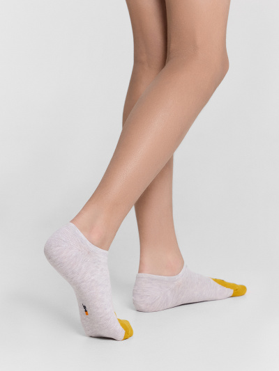 Носки Mark Formelle 453A-3199/B5-253453A сер.мел_молочный_св.сер.мел_рис.3199 - фото 5