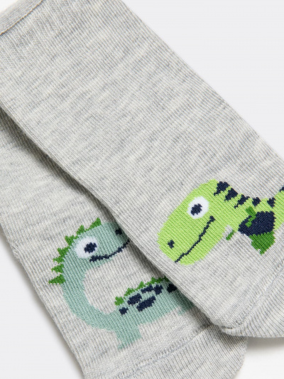 Носки Mark Formelle 457K-2322/B1-23457K св.серый_меланж_рис.2322 - фото 2