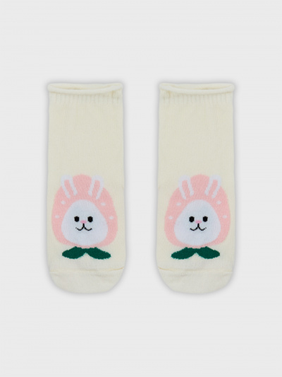 Носки Mark Formelle 457K-3245/B2-25457K-1 молочный_000Н_Нанесение_силикона_на_след - фото 2