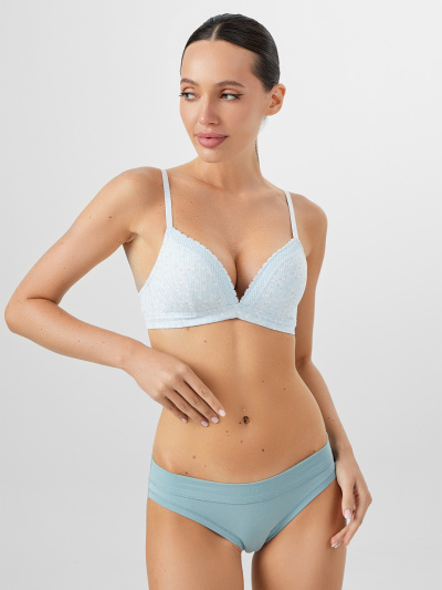 Бюстгальтер Mark Formelle 512503/24-27092Ц-1 цветочки_на_голубом - фото 2