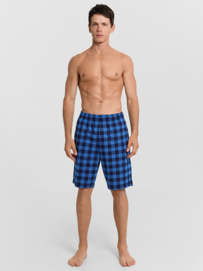 Шорты Mark Formelle 531027-1/24-3547ПП-0 синяя_клетка - фото 4