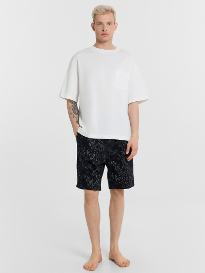 Шорты Mark Formelle 531027/24-4169ПП-0 разводы_на_черном - фото 1