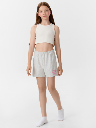 Шорты Mark Formelle 537002/25-38350П-0 серый_меланж_1_сл_на_пол - фото 2