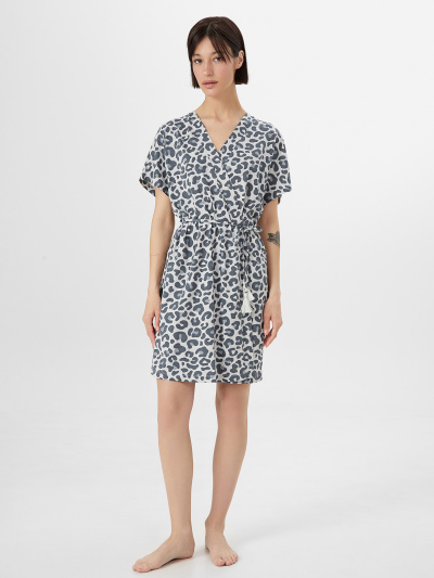 Халат Mark Formelle 552259/1/25-35845ПП-0 серый_леопард - фото 1