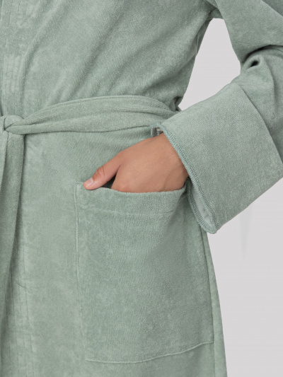 Халат Mark Formelle 553305/24-34247Ц-3 зеленый_лед - фото 3