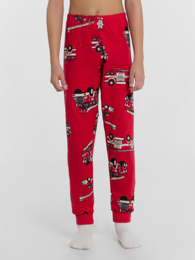 Брюки, джемпер Mark Formelle 563311/25-35867ПП-0 пожарные_машинки_на_красном - фото 3