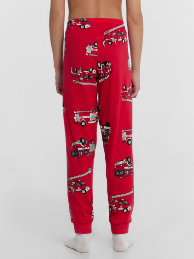 Брюки, джемпер Mark Formelle 563311/25-35867ПП-0 пожарные_машинки_на_красном - фото 6