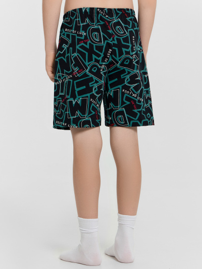 Футболка, шорты Mark Formelle 563318/24-28602ПП-0 брусничный_буквы_на_черном_3_сл_на_пол - фото 6